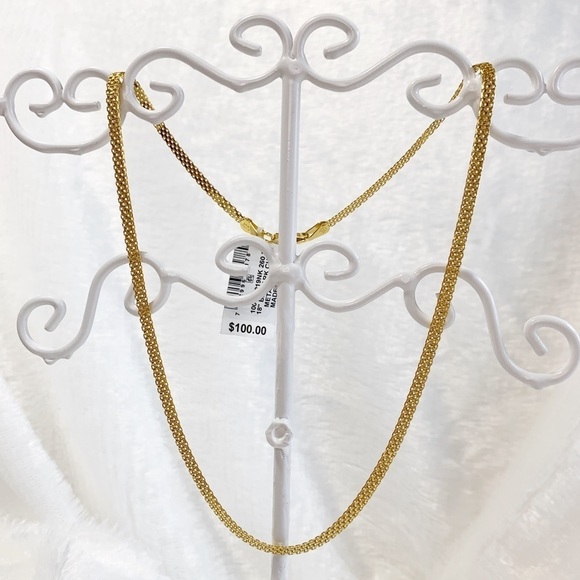 Giani Bernini 18” Gold Bismarck chain NWT - Picture 5 of 8